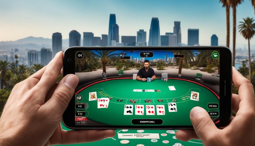Poker Mobile di California