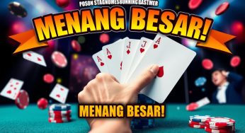 Daftar Poker Online Bonus Besar – Menang Besar!